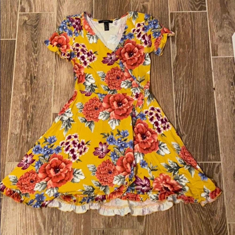 Forever 21 flower dress
